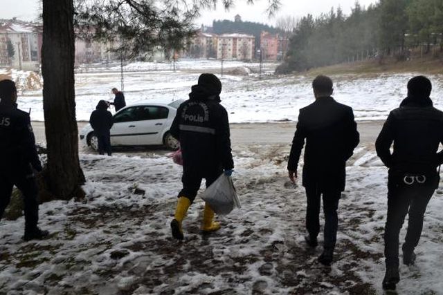 Kozalak toplamaya giden vatandaş korkunç cinayeti ortaya çıkardı