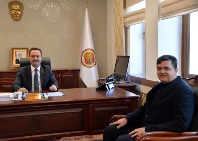 Vali Şentürk Ziyaretleri Kabul Etti Vali Şentürk Ziyaretleri Kabul Etti