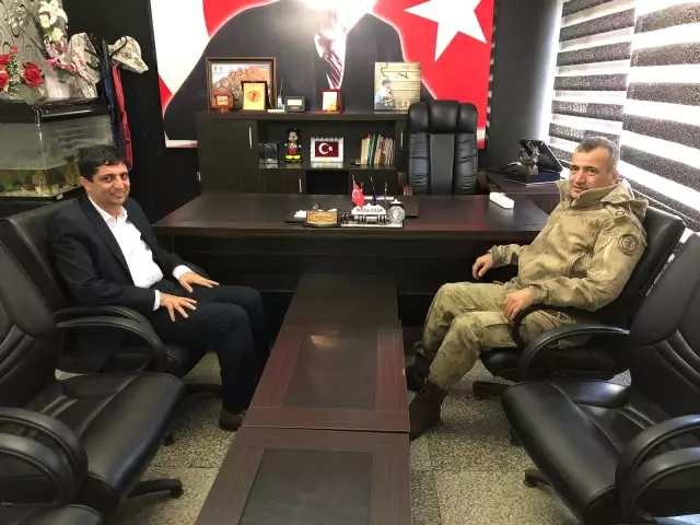 İl Jandarma Komutanından Agad'a Ziyaret