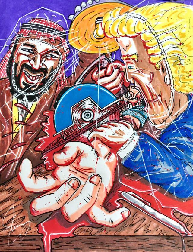 Jim Carrey, Cemal Kaşıkçı'nın Öldürülmesiyle alakalı Karikatür Yayınladı