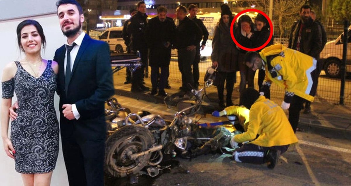Kazada Ölen Motosiklet Sürücüsünün Nişanlısı, 'Neden Yüzünü Kapatıyorsunuz' Diyerek Bayıldı