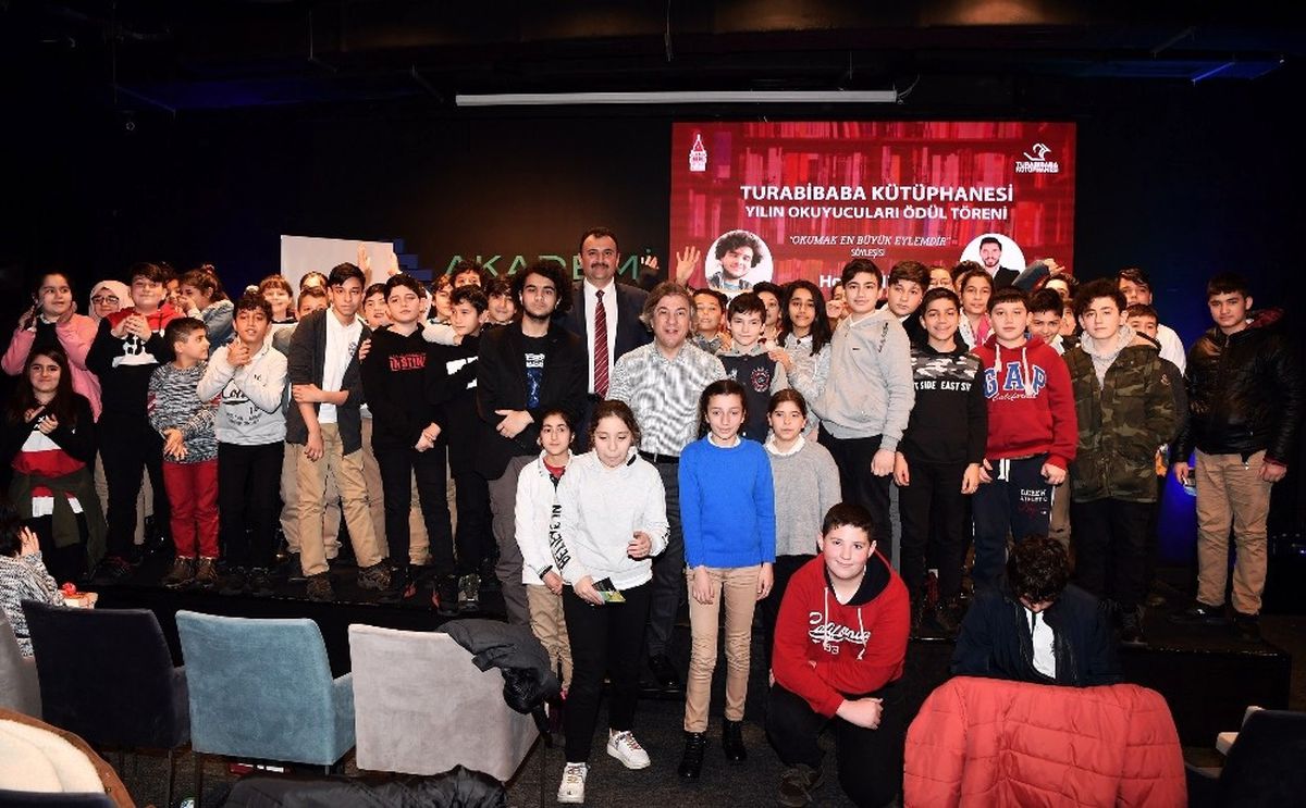 Turabibaba Kütüphanesi'nin En Çok Kitap Okuyan Üyeleri Ödüllendirildi