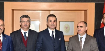 AK Parti Sözcüsü Çelik, Kahramanmaraş'ta Valilik ve Belediyeyi Ziyaret Etti