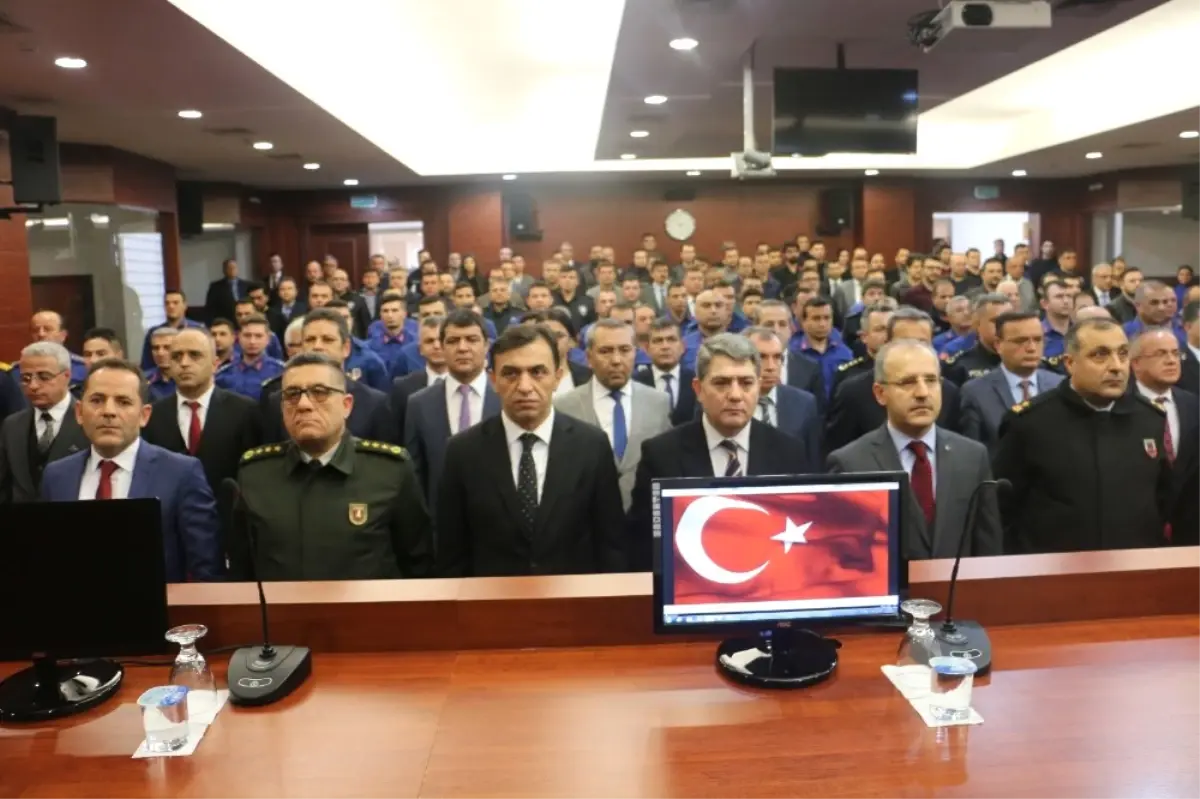 Antalya Adliyesi'nde Adli Kolluk Toplantısı