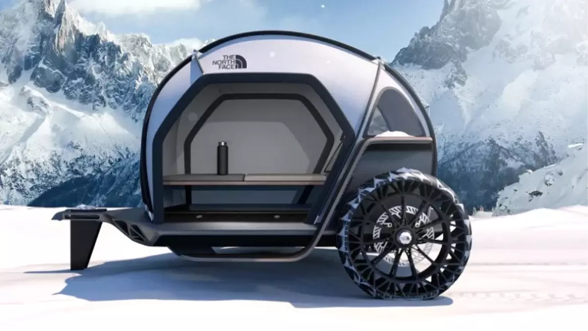 Bmw ve The North Face, Ortak Geliştirdikleri 2 Tekerlekli Çadırı Tanıttı