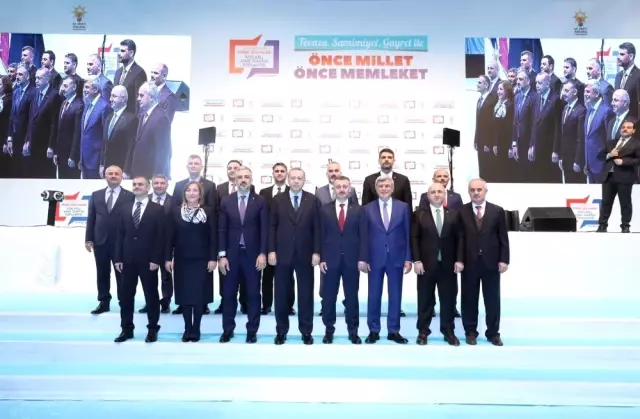 Cumhurbaşkanı Erdoğan, Kocaeli İlçe Belediye Başkanı Adaylarını Açıkladı