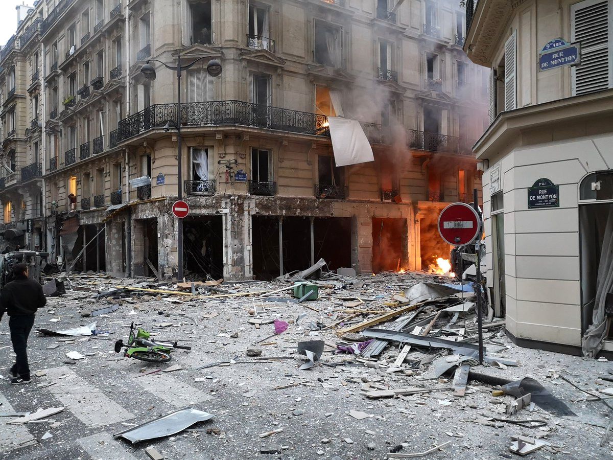 Fransa'nın Başkenti Paris'teki Fırında Patlama: 2 Ölü, 47 Yaralı