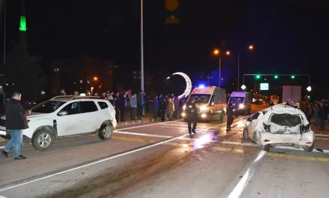 Giresun'da Zincirleme Kaza: 2 Yaralı