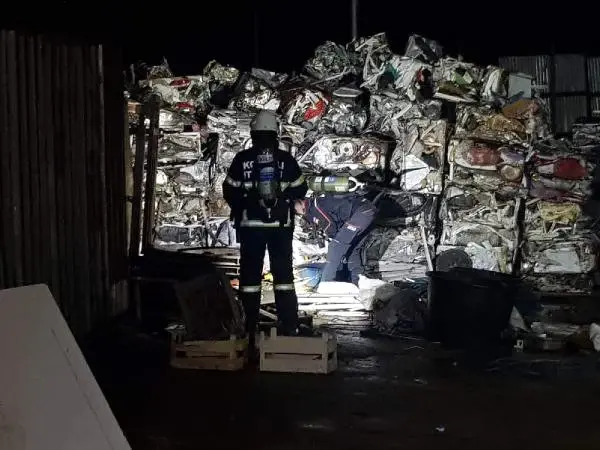 Hurdacıda Kesilen Aletten Yayılan 'Koku' Panik Yarattı