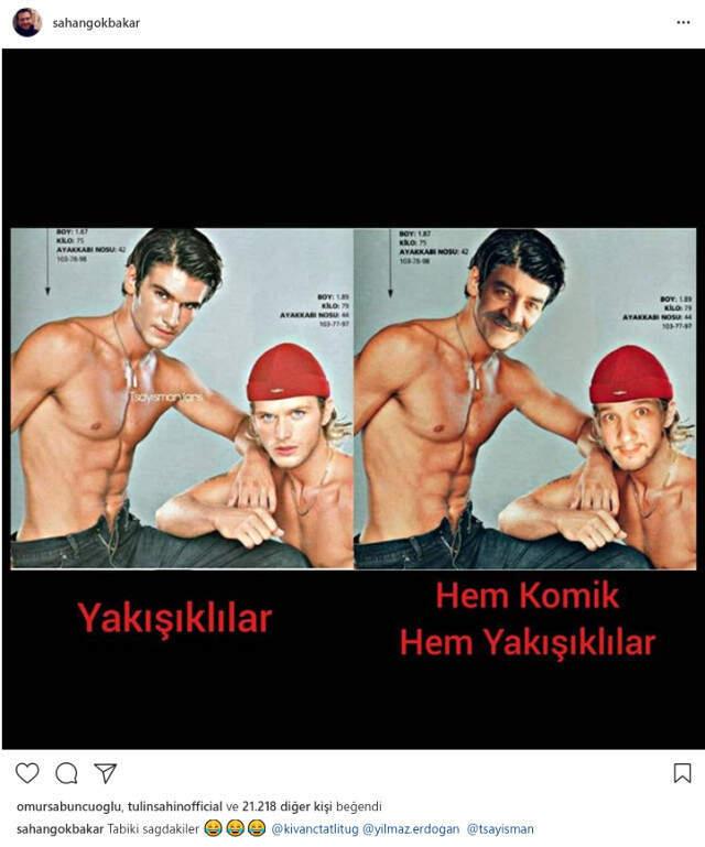Şahan Gökbakar, Tolgahan Sayışman ve Kıvanç Tatlıtuğ Paylaşımıyla Kırdı Geçirdi