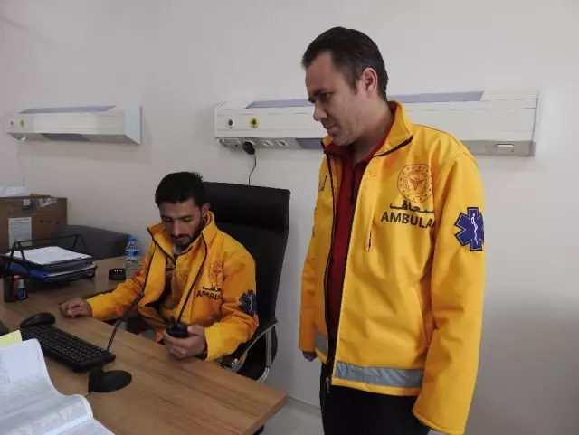 Suriye'nin Çobanbey Kentinde 112 Komuta Merkezi Faaliyete Geçti
