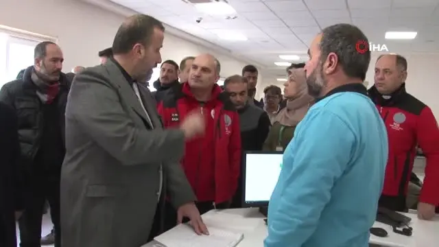 Suriye'nin Çobanbey Kentinde 112 Komuta Merkezi Faaliyete Geçti- Terörden Arındırılan Bölgelerde...