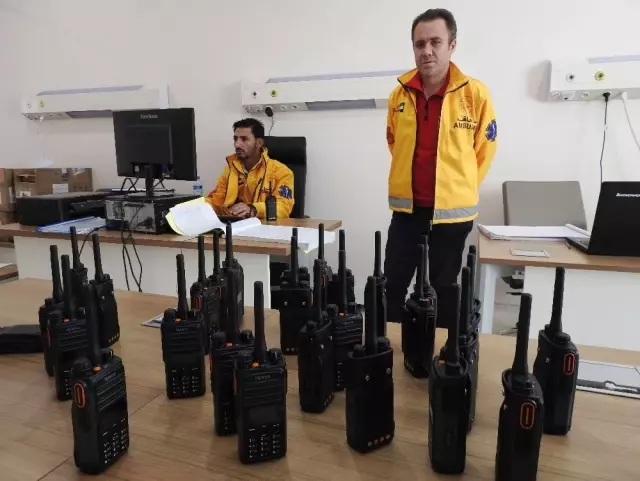 Suriye'nin Çobanbey Kentinde 112 Komuta Merkezi Faaliyete Geçti
