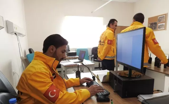 Suriye'nin Çobanbey Kentinde 112 Komuta Merkezi Faaliyete Geçti