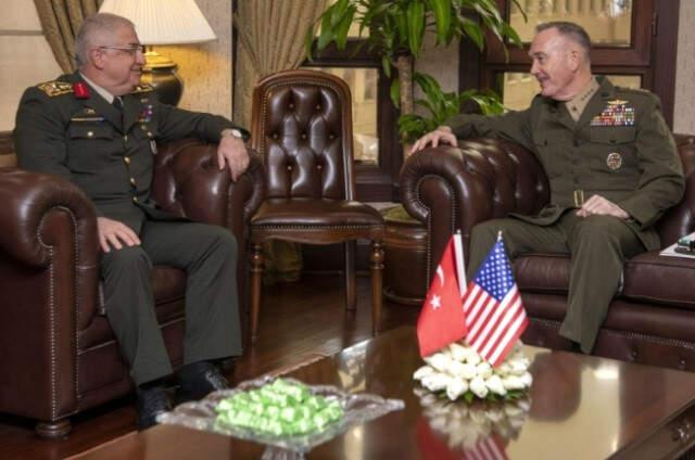 ABD Genelkurmay Başkanlığı, Dunford - Güler Görüşmesini Kapak resimi Yaptı