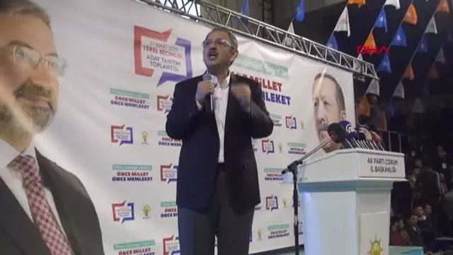 Çorum Özhaseki: Bundan Sonra PKK Diye Bir Tehditten Kimse Bahsedemeyecek Çorum Özhaseki: Bundan Sonra PKK Diye Bir Tehditten Kimse Bahsedemeyecek