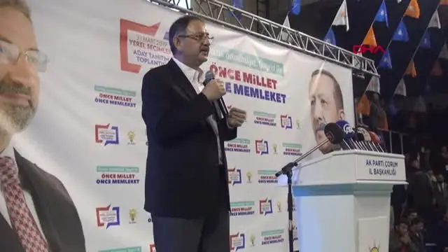 Çorum Özhaseki: Bundan Sonra PKK Diye Bir Tehditten Kimse Bahsedemeyecek Çorum Özhaseki: Bundan Sonra PKK Diye Bir Tehditten Kimse Bahsedemeyecek