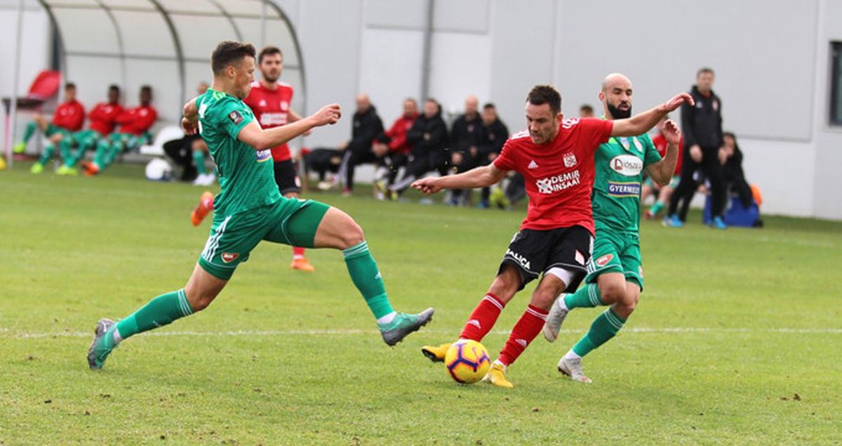 Demir Grup Sivasspor, Sepsi Sf. Gheorghe'yi 2-1 Mağlup Etti