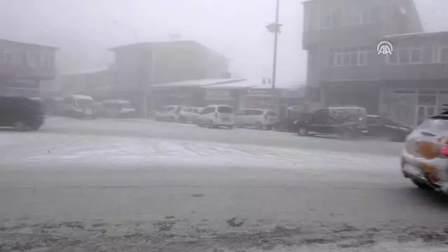 Ardahan'da Soğuk Hava ve Sis