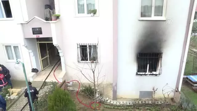 Arnavutköy'de Yangın