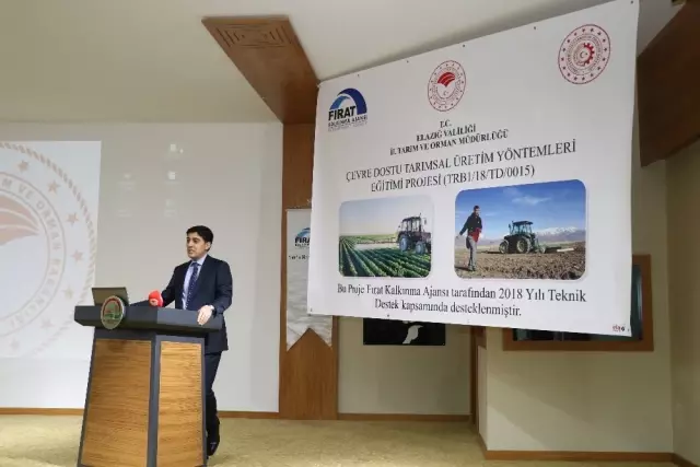 Elazığ'da 'Çevre Dostu Tarımsal Üretim Yöntemleri' Projesi Elazığ'da 'Çevre Dostu Tarımsal Üretim Yöntemleri' Projesi