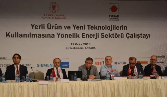 Enerji ve Tabii Kaynaklar Bakanlığı ve Emsad'dan Çalıştay