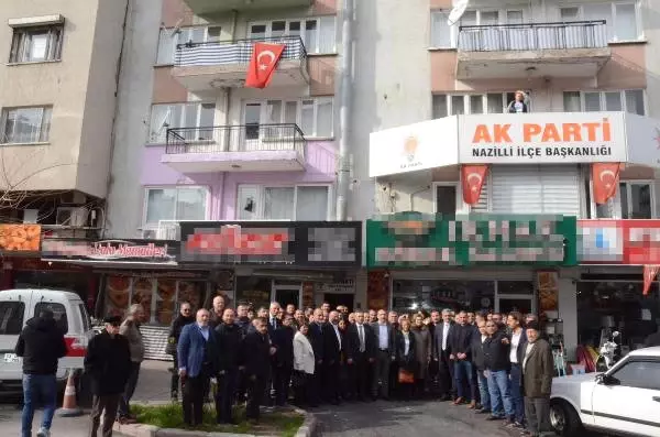 MHP'li Başkandan AK Parti'ye Ziyaret