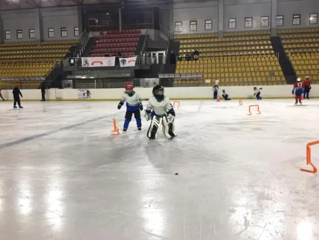 Minik Buz Hokeyciler, Türkiye Şampiyonasına İddialı Hazırlanıyor