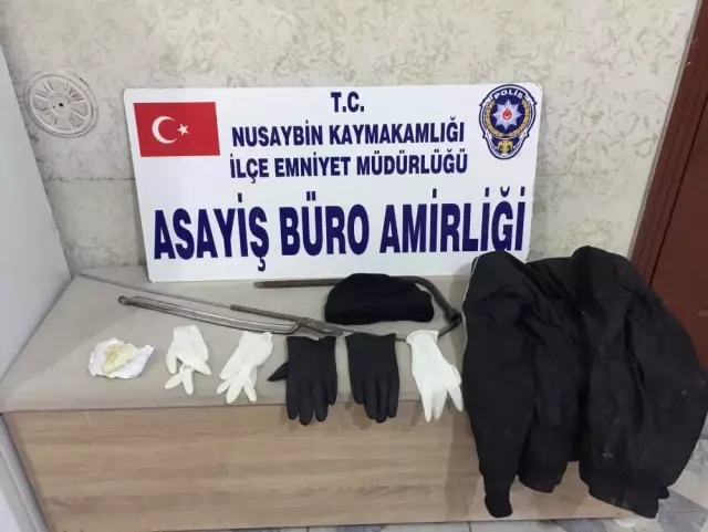 Nusaybin'de Hırsızlık Şüphelisi 4 Kişi Yakalandı