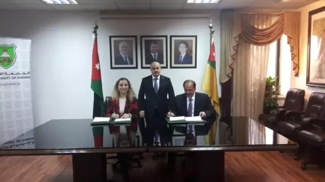 Rektör Çakar Ürdün'de Temaslarda Bulundu