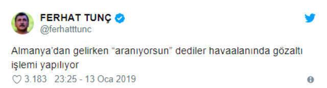Serbest Bırakılan Türkücü Ferhat Tunç'tan İlk Açıklama: Cezaevinde de Olsa Bu Ülkede Yaşayacağım