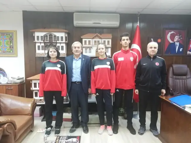 Türkiye Şampiyonası'na Uğurlandılar