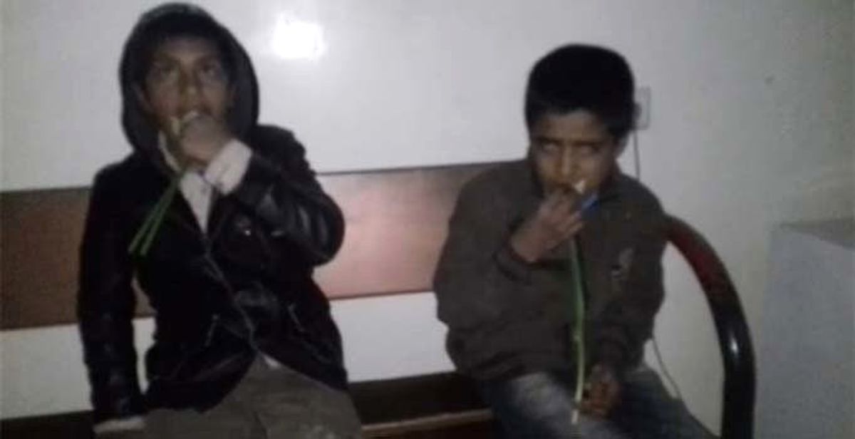 Zabıta Memuru, Sokak Çocuklarına Sattıkları Çiçekleri Yedirdi