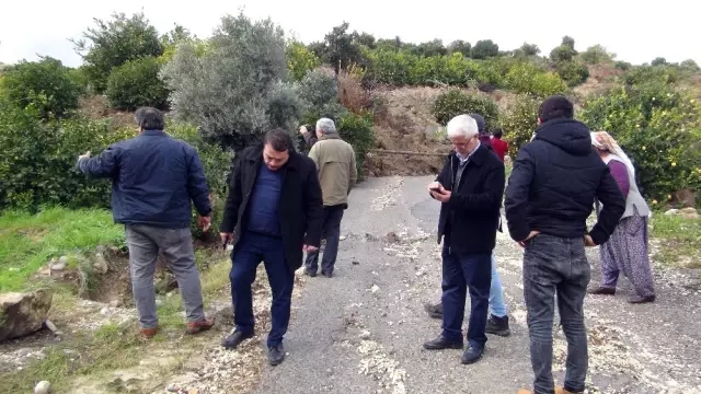 Mersin'de Heyelan Mersin'de Heyelan