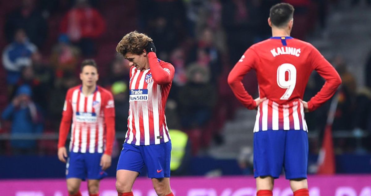 Atletico Madrid, Kral Kupasından Elendi