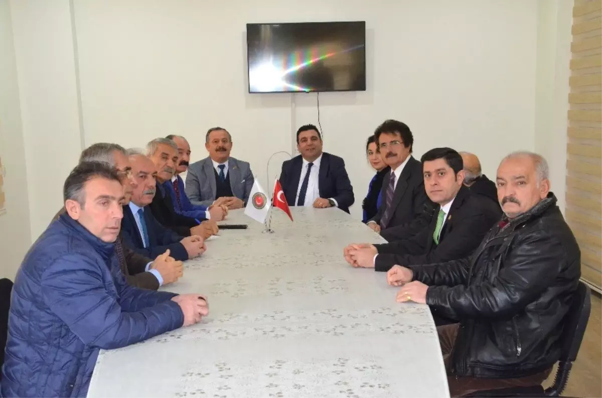 CHP'li Soner Gökçe'den Muhtarlar Derneğine Ziyaret