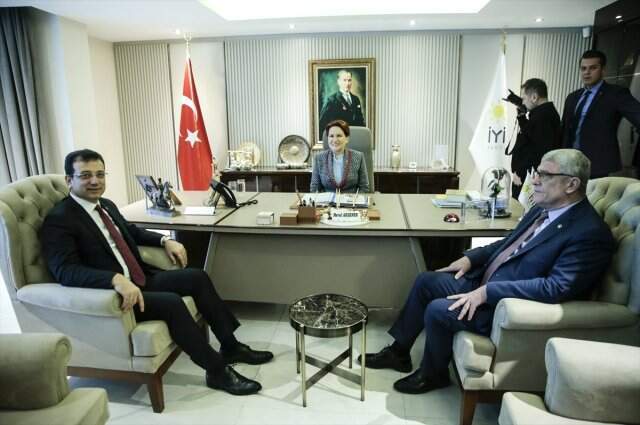 CHP'nin İstanbul Adayı Ekrem İmamoğlu, İYİ Parti Lideri Meral Akşener'i Ziyaret Etti: İstanbul'da Favori Biziz