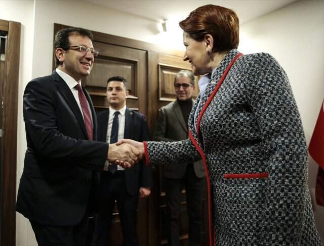 CHP'nin İstanbul Adayı Ekrem İmamoğlu, İYİ Parti Lideri Meral Akşener'i Ziyaret Etti: İstanbul'da Favori Biziz