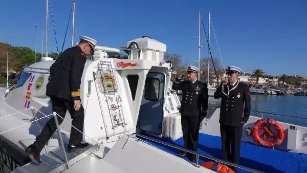 Sahil Güvenlik Komutanı Kendir'den, Küçükkuyu Karakoluna Ziyaret