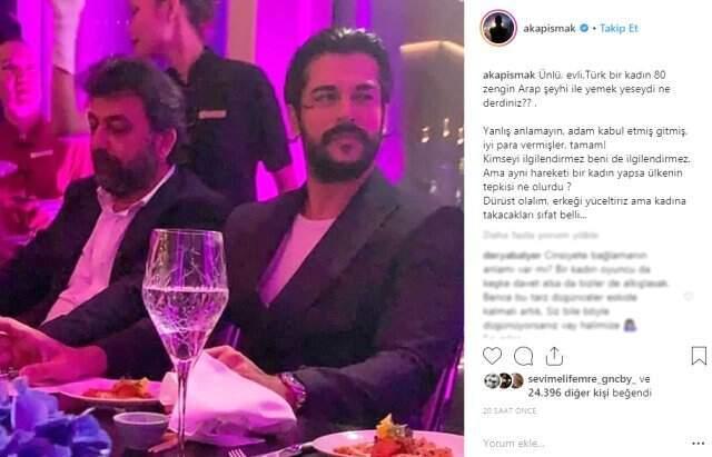 Aşkım Kapışmak'tan 80 Kadınla Yemek Yiyen Burak Özçivit'e Eleştiri: Erkek Yüceltilir, Kadına Takacakları Sıfat Belli