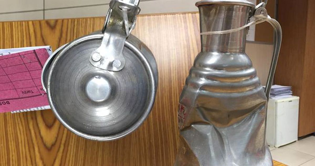 Patronun Duş Almayan Çalışanının Kafasına Vurduğu Güğüm Silah Sayıldı