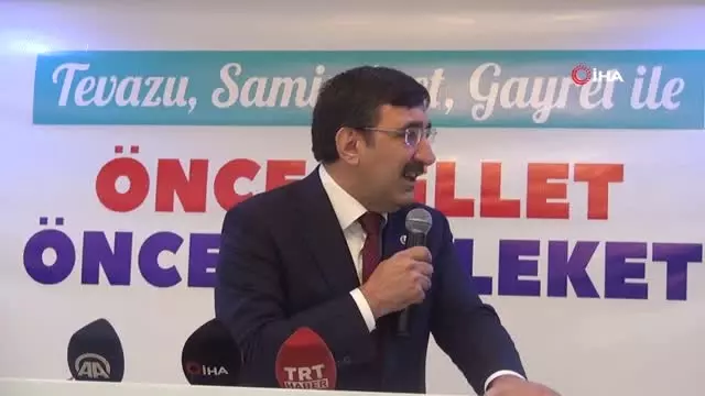 AK Parti Genel Başkan Yardımcısı Cevdet Yılmaz: 'Ak Parti Bir Hizmet Partisidir, Slogan Partisi... AK Parti Genel Başkan Yardımcısı Cevdet Yılmaz: 'Ak Parti Bir Hizmet Partisidir, Slogan Partisi...