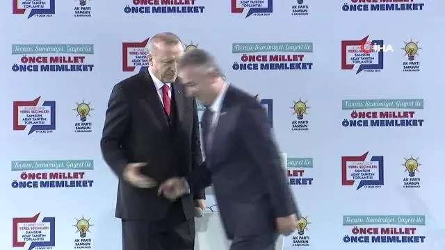 Cumhurbaşkanı Erdoğan, Samsun Adaylarını Açıkladı Cumhurbaşkanı Erdoğan, Samsun Adaylarını Açıkladı