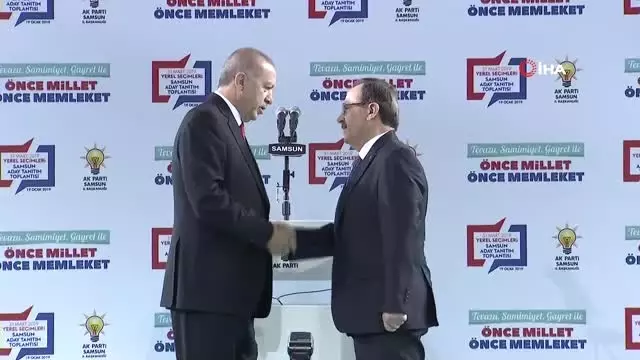 Cumhurbaşkanı Erdoğan, Samsun Adaylarını Açıkladı Cumhurbaşkanı Erdoğan, Samsun Adaylarını Açıkladı