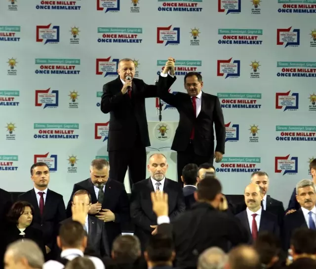 Erdoğan AK Parti'nin Samsun Adaylarını Açıkladı Erdoğan AK Parti'nin Samsun Adaylarını Açıkladı