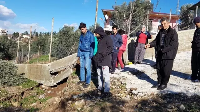 Heyelan Yüzünden Ölüm Korkusu ile Yaşıyorlar