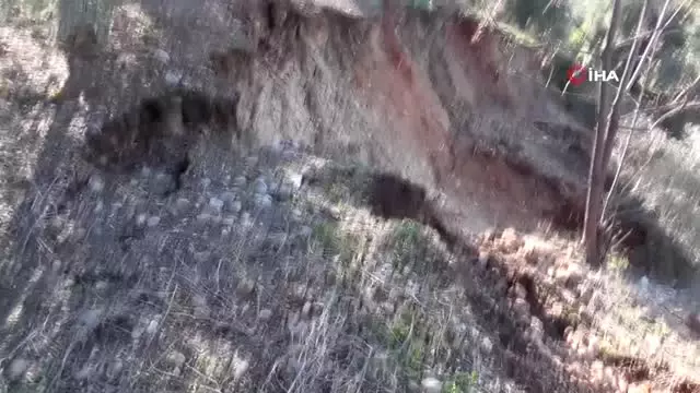Heyelan Yüzünden Ölüm Korkusu ile Yaşıyorlar