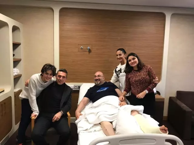 Ali Koç'tan Mustafa Bozbağ'a Geçmiş Olsun Ziyareti