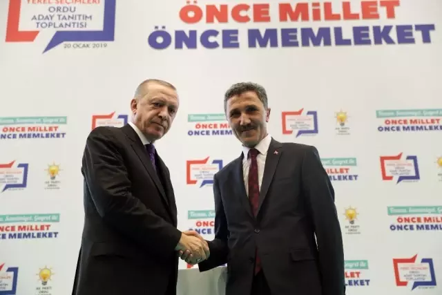 Cumhurbaşkanı Erdoğan, Ordu Adaylarını Açıkladı Cumhurbaşkanı Erdoğan, Ordu Adaylarını Açıkladı