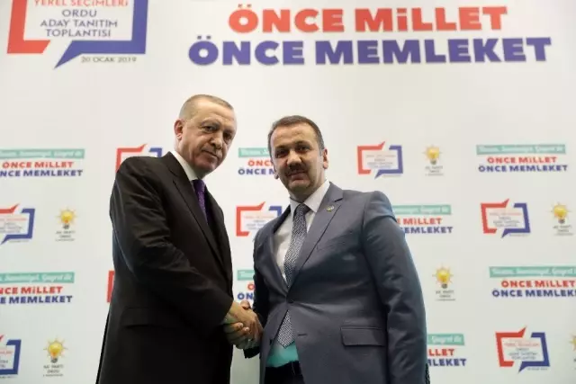 Cumhurbaşkanı Erdoğan, Ordu Adaylarını Açıkladı Cumhurbaşkanı Erdoğan, Ordu Adaylarını Açıkladı